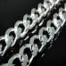 925 Silver Heavy Classic Twist Chain Necklace - SN14